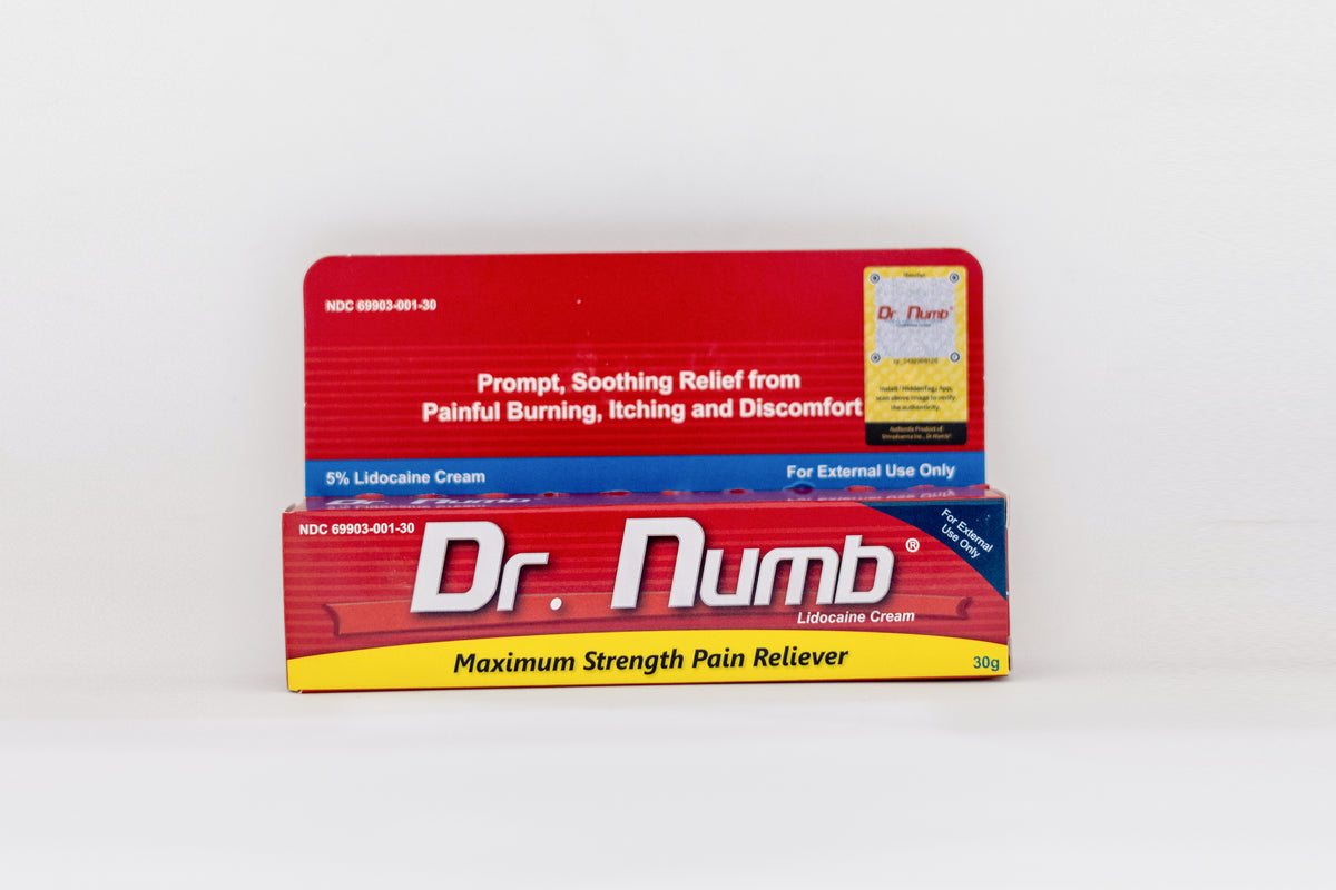 Dr. Numb - Maximum Strength Pain Reliever 30g – DermCareShop